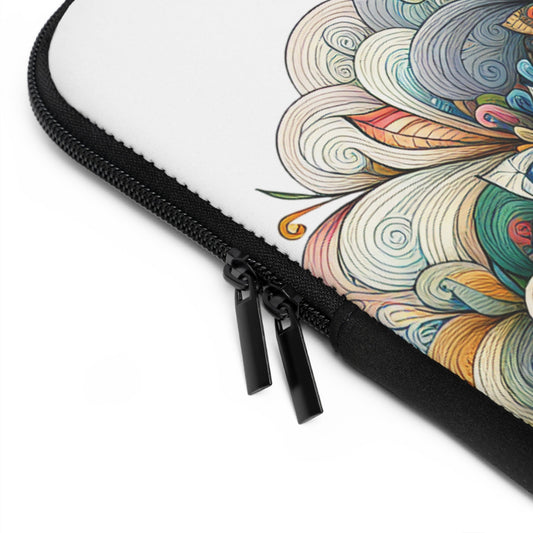 colorful floral laptop sleeve - 