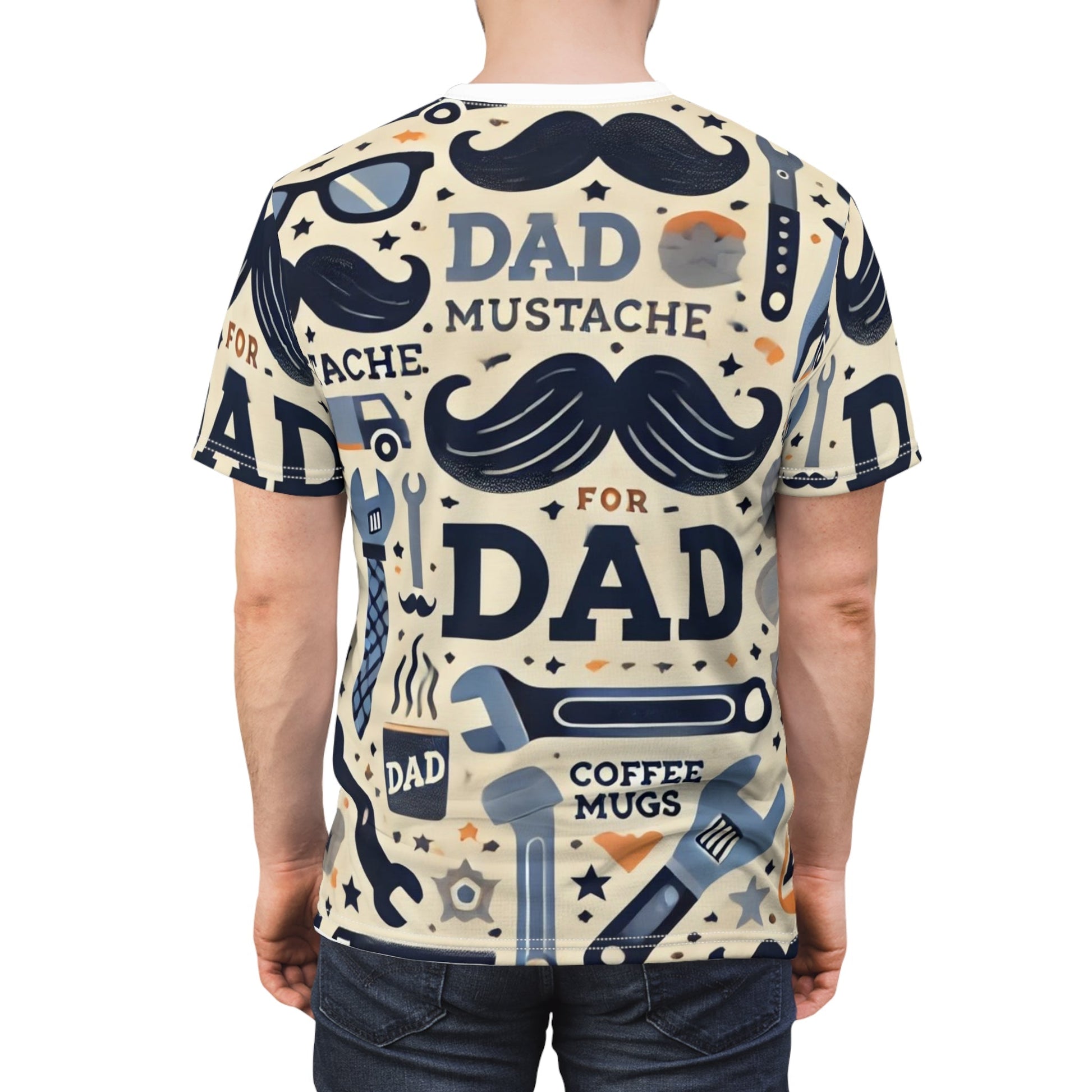 Mustache Dad - Funny & Stylish Fathershirt