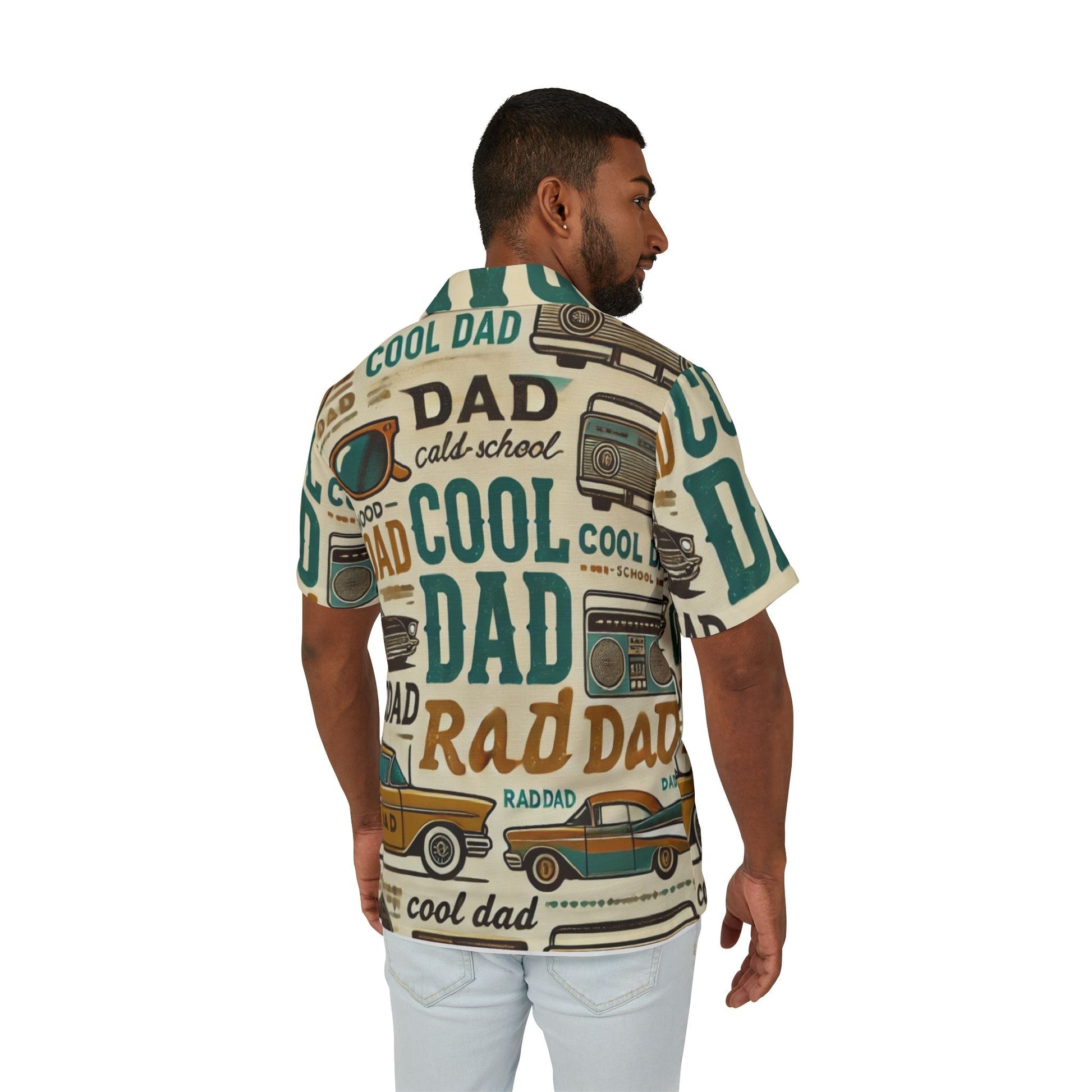 Cool Dad Hawaiian Camp Shirt