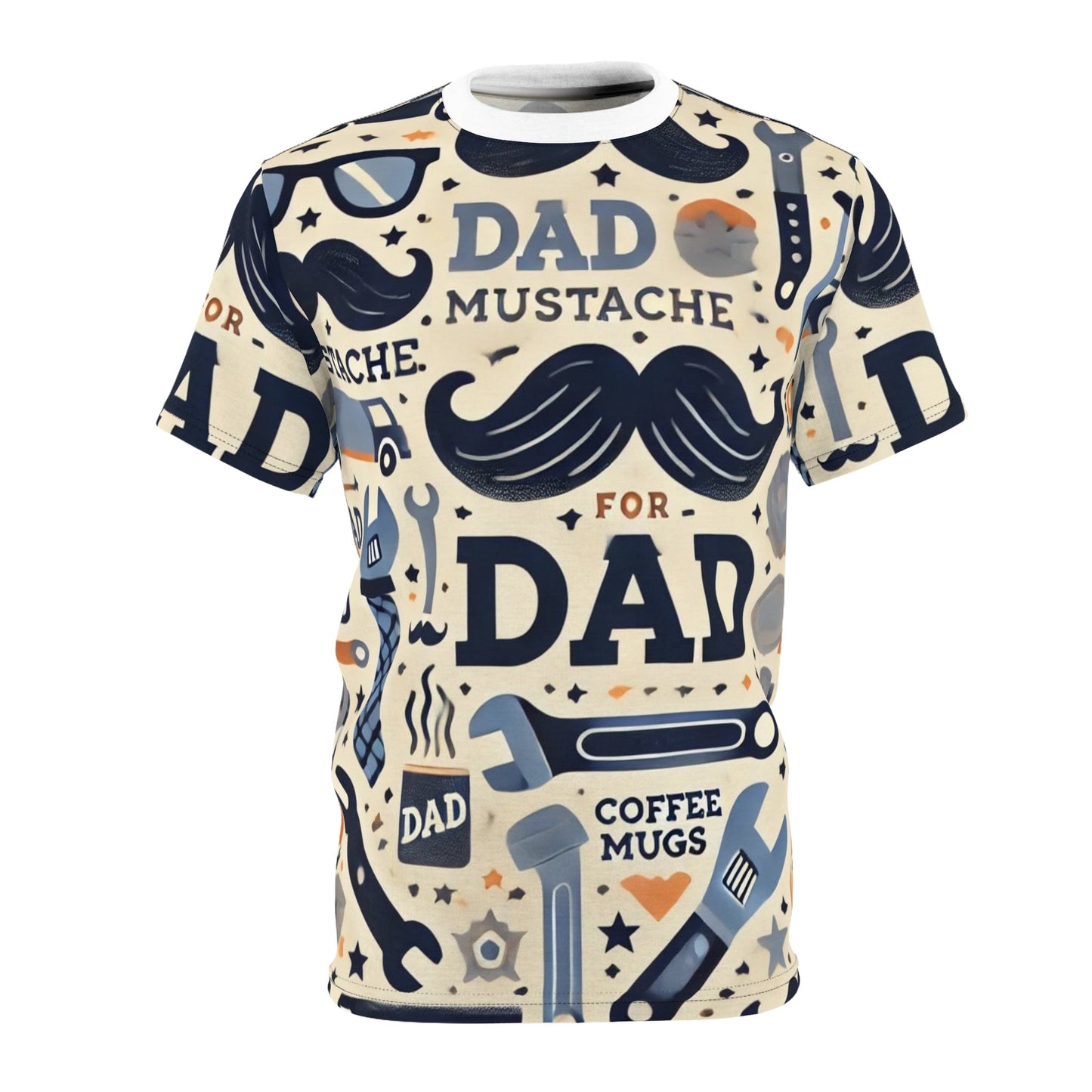 Mustache Dad - Funny & Stylish Father shirt